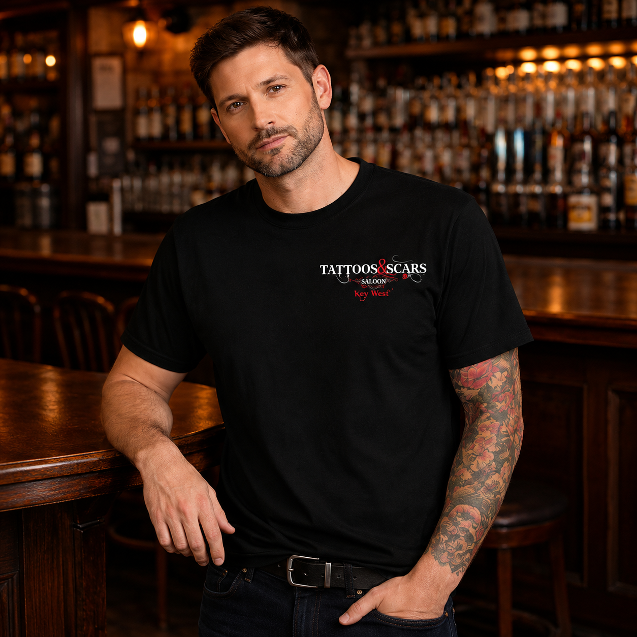 Unisex T-Shirt - Chest Logo - Relationships