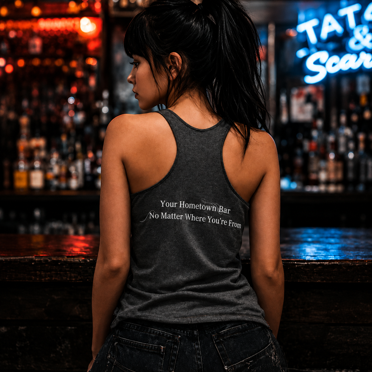 Ladies' Tank - Hometown Bar