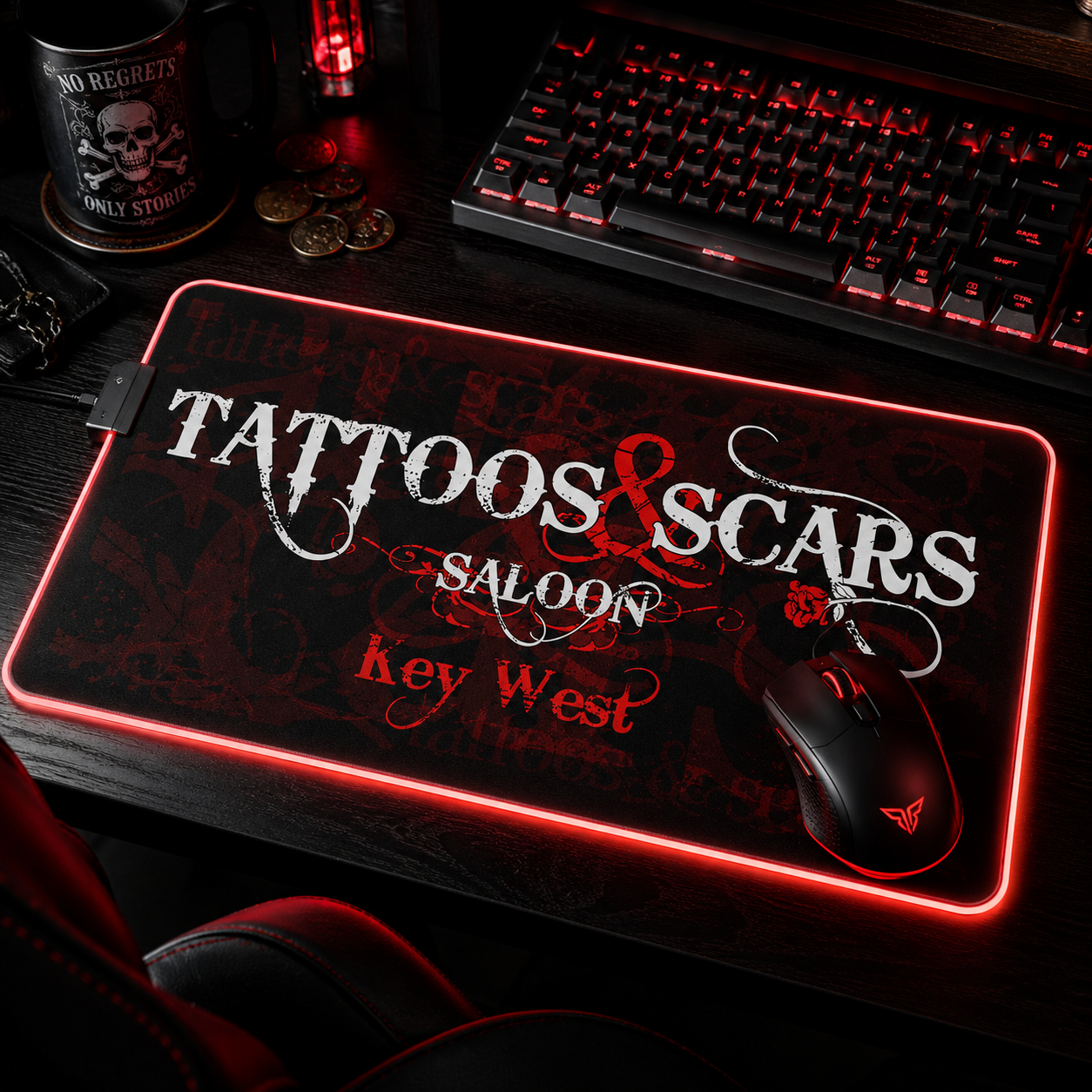 Light Up LED Mouse Pad