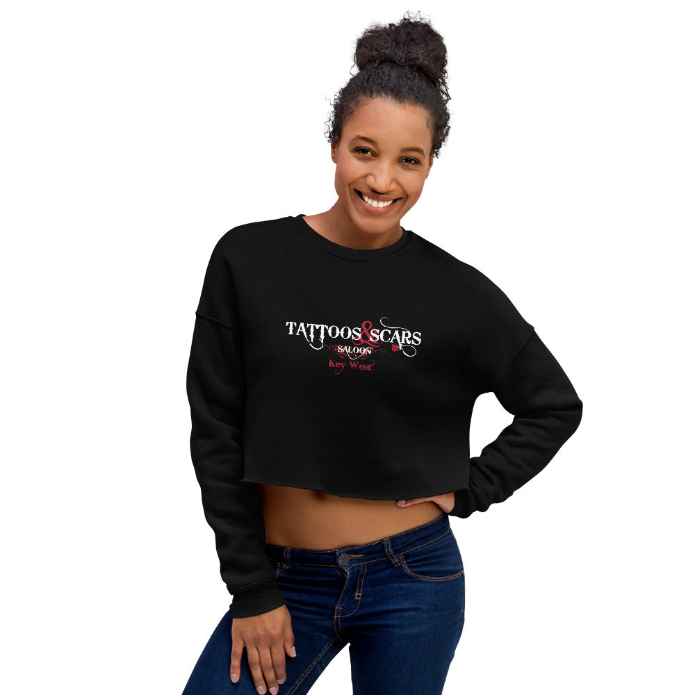 Ladies Crop Sweatshirt