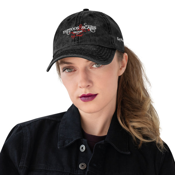 Vintage Hat - Tattoos & Scars Saloon